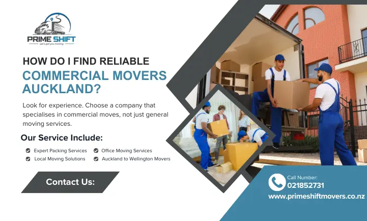commercial movers Auckland