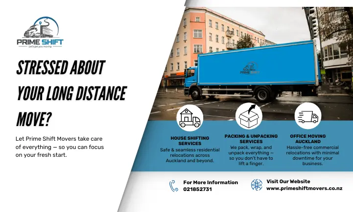Long Distance Moving Services in Auckland